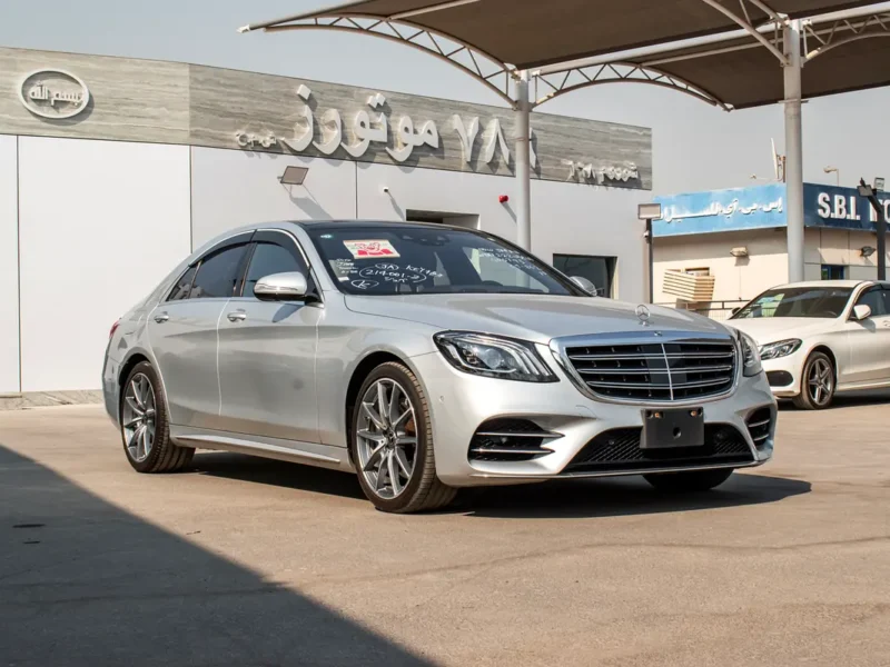 2018 Mercedes-Benz S-Class S 450 in Excellent Condition Silver Black