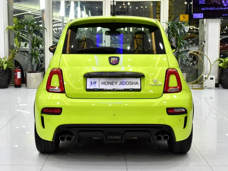 2022 Abarth 595 Competizione 4 Cylinders Engine Green Black Hatchback