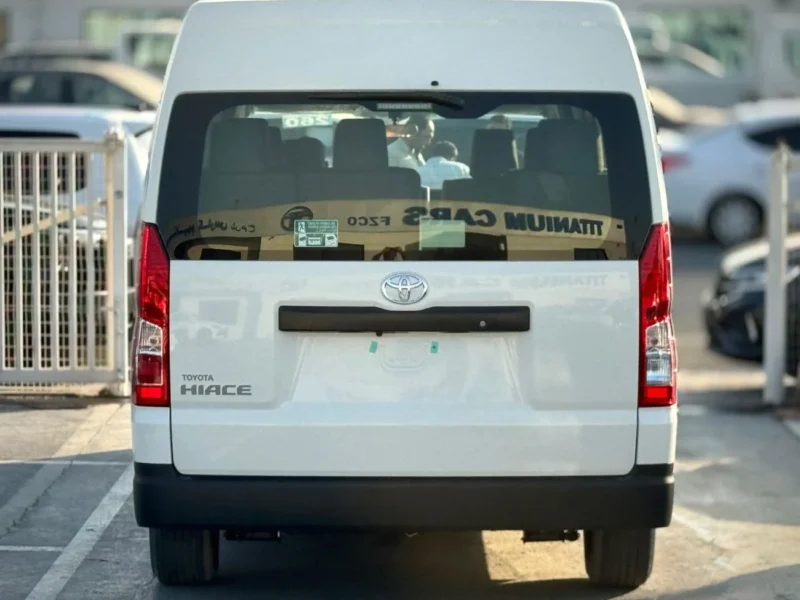 2026 Toyota Hiace 2.8L 4 Cylinder Diesel Manual White Black GCC Specs
