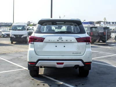2023 Nissan Xterra Platinum 4 Cylinders Engine Petrol White Beige SUV
