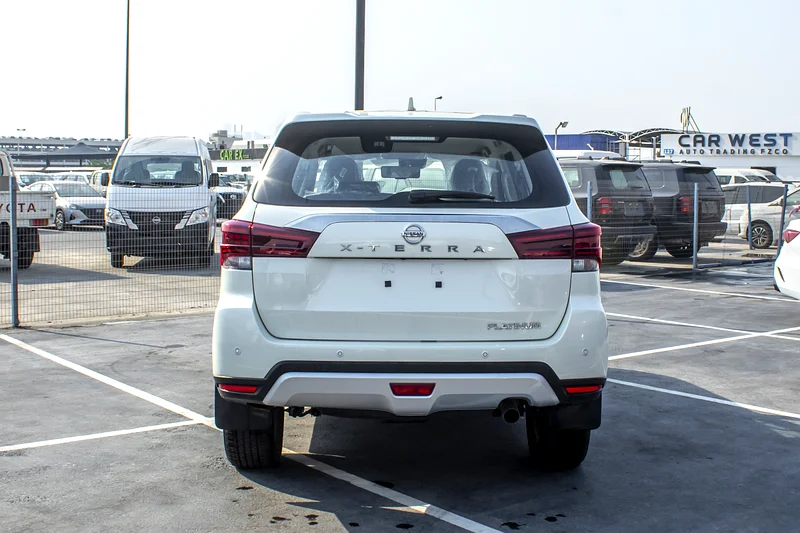 2023 Nissan Xterra Platinum 4 Cylinders Engine Petrol White Beige SUV