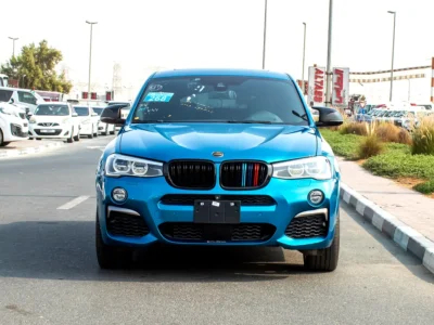 2017 BMW X4 M40i 6 Cylinders Engine Petrol Blue Black SUV 4WD