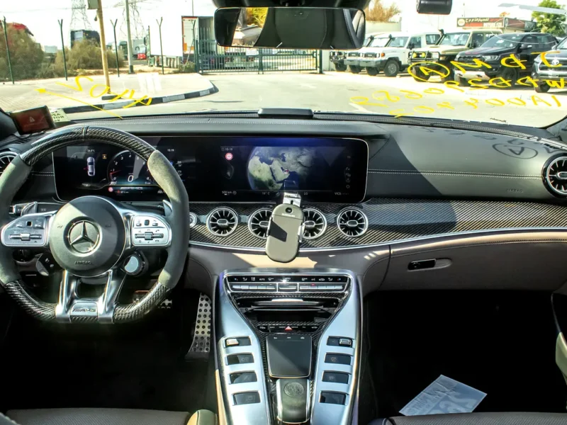 2019 Mercedes-Benz AMG GT 63 S 8 Cylinders Engine Petrol Blue Grey Sedan