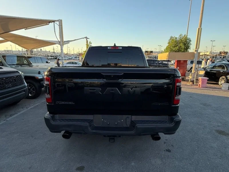 2019 RAM 1500 Rebel Crew Cab 5.7L 8 Cylinders Engine Petrol Black Red