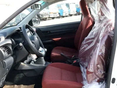 2025 Toyota Hilux SR RWD 2.7 L 4 Cylinders Engine White Red Pick Up Truck