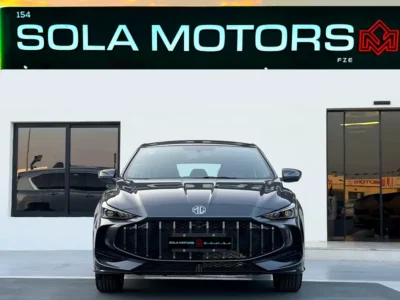 2025 MG5 GLOBAL LUXURY EDITION 1.5L A/T PTR 4 Cylinders Grey Black Sedan