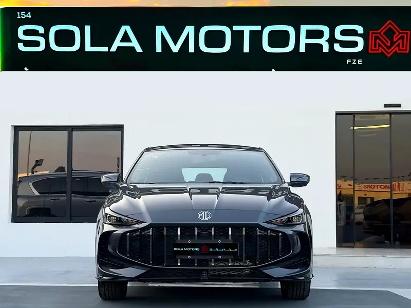 2025 MG5 GLOBAL LUXURY EDITION 1.5L A/T PTR 4 Cylinders Grey Black Sedan