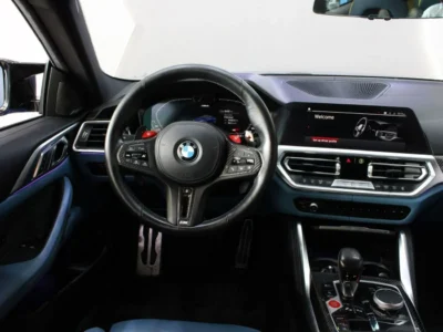 2022 BMW M4 Competition 3.0-liter twin-turbocharged V6 Competition Blue