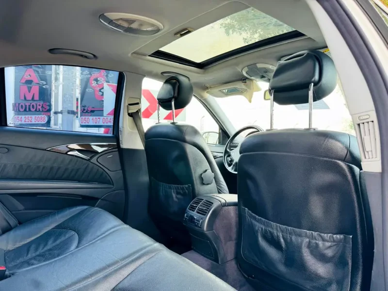 2002 Mercedes-Benz E-Class E 320 6 Cylinders Engine White Black Sedan Clean Title