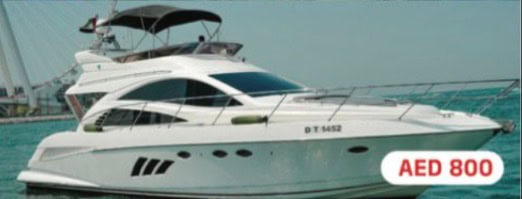 Yacht Charters Rental in Dubai UAE