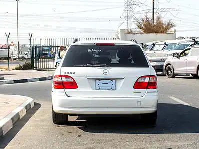 2005 Mercedes-Benz E-Class E 500 IMMACULATE CONDITION White Black