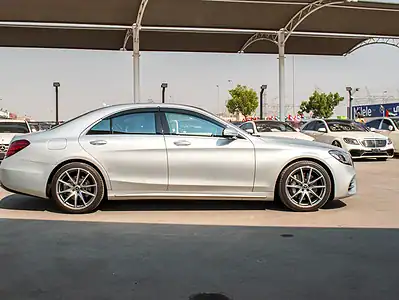 2018 Mercedes-Benz S-Class S 450 in Excellent Condition Silver Black