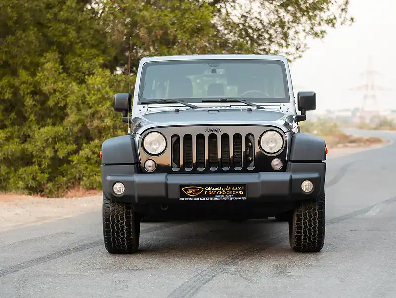 2018 Jeep Wrangler Unlimited Willys Wheeler 3.6L 6 Cylinder Engine Silver Grey