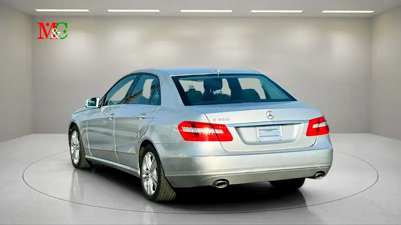2010 Mercedes-Benz E-Class E 350 6 Cylinders Engine Silver Black Sedan
