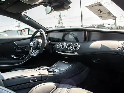 2018 Mercedes-Benz S-Class S 63 Coupe AMG Super Clean Car White Black