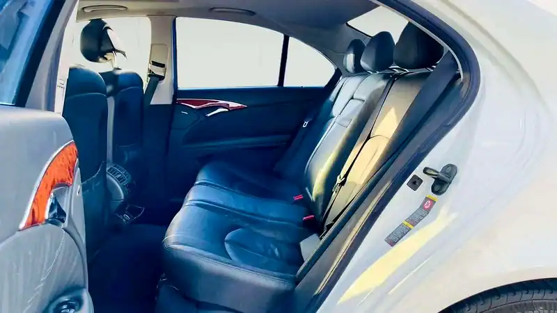 2003 Mercedes-Benz E-Class E 240 6 Cylinders Engine White Black Sedan