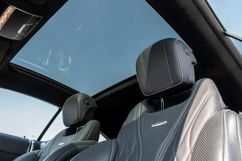 2018 Mercedes-Benz S-Class S 63 Coupe AMG Super Clean Car White Black