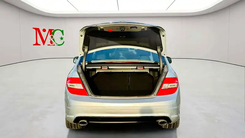 2008 Mercedes-Benz C-Class C250 6 Cylinders Engine Silver Black Sedan