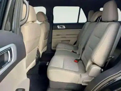 2012 Ford Explorer XLT 6 Cylinders Engine Black Beige SUV Neat and Clean Car