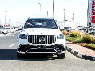 2024 Mercedes-Benz GLS-Class GLS 63 AMG Auction Grade 4.5 White Black