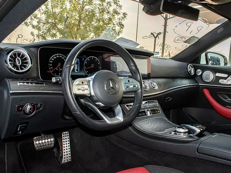 2019 Mercedes-Benz E-Class E450 4Matic Neat and Clean Condition White Red