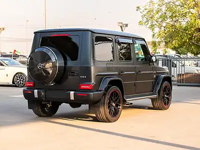 2021 Mercedes-Benz G-Class G 63 AMG Neat and Clean Car Black Red SUV