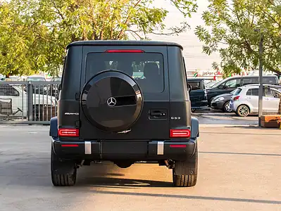 2021 Mercedes-Benz G-Class G 63 AMG Neat and Clean Car Black Red SUV
