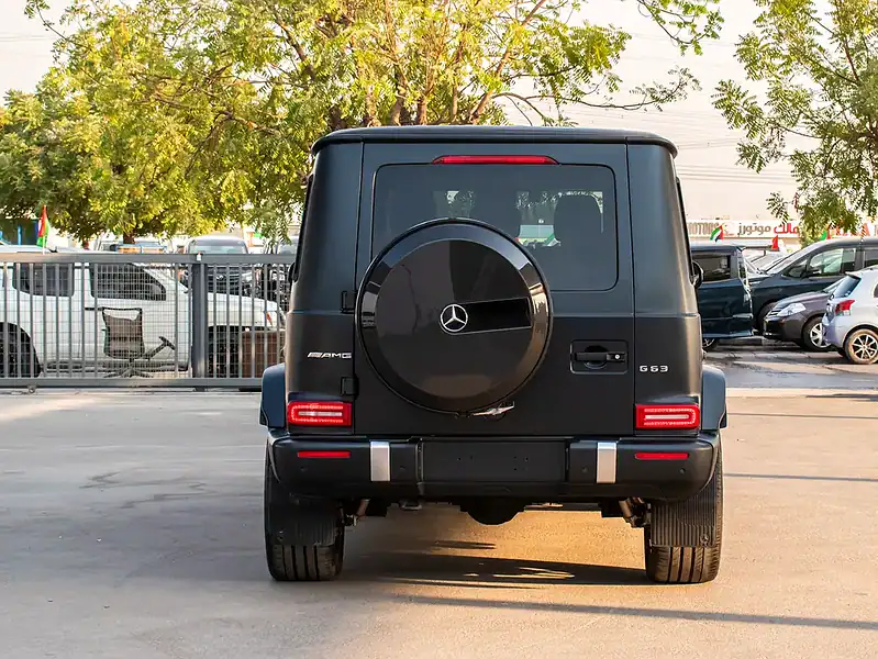 2021 Mercedes-Benz G-Class G 63 AMG Neat and Clean Car Black Red SUV