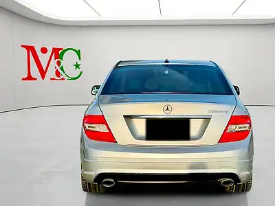 2008 Mercedes-Benz C-Class C250 6 Cylinders Engine Silver Black Sedan