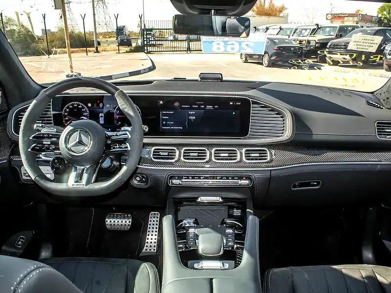 2024 Mercedes-Benz GLS-Class GLS 63 AMG Auction Grade 4.5 White Black