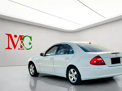 2003 Mercedes-Benz E-Class E 240 6 Cylinders Engine White Black Sedan