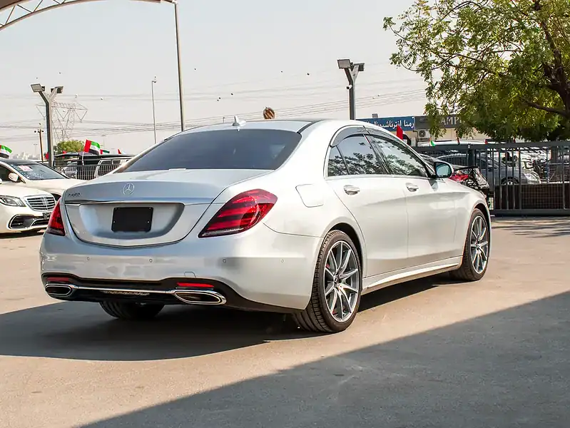 2018 Mercedes-Benz S-Class S 450 in Excellent Condition Silver Black