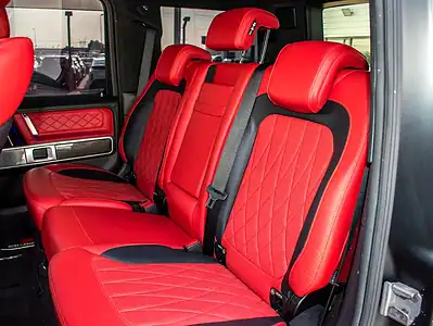 2021 Mercedes-Benz G-Class G 63 AMG Neat and Clean Car Black Red SUV