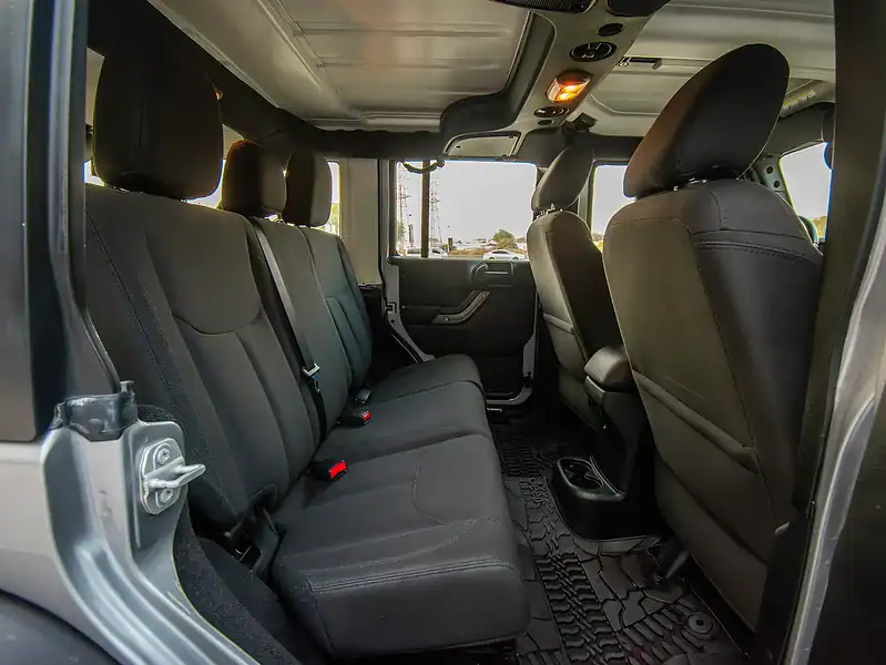 2018 Jeep Wrangler Unlimited Willys Wheeler 3.6L 6 Cylinder Engine Silver Grey