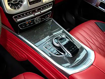 2021 Mercedes-Benz G-Class G 63 AMG Neat and Clean Car Black Red SUV