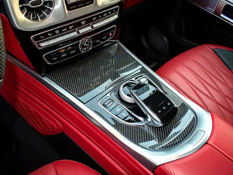 2021 Mercedes-Benz G-Class G 63 AMG Neat and Clean Car Black Red SUV