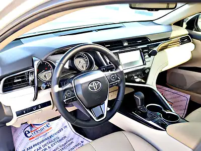 2020 Toyota Camry Grande 6 Cylinders Engine Silver Beige GCC Specs