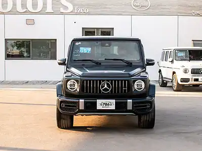 2021 Mercedes-Benz G-Class G 63 AMG Neat and Clean Car Black Red SUV