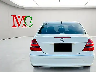 2003 Mercedes-Benz E-Class E 240 6 Cylinders Engine White Black Sedan