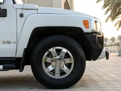 2006 Hummer H3 Adventure 5 Cylinder Engine White Black SUV