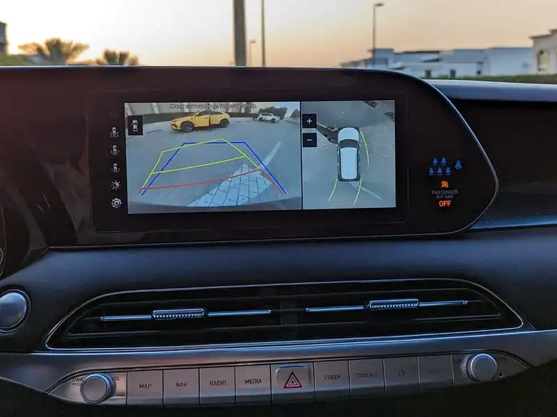 2022 Hyundai Palisade Calligraphy 6 Cylinders Engine Burgundy Black SUV