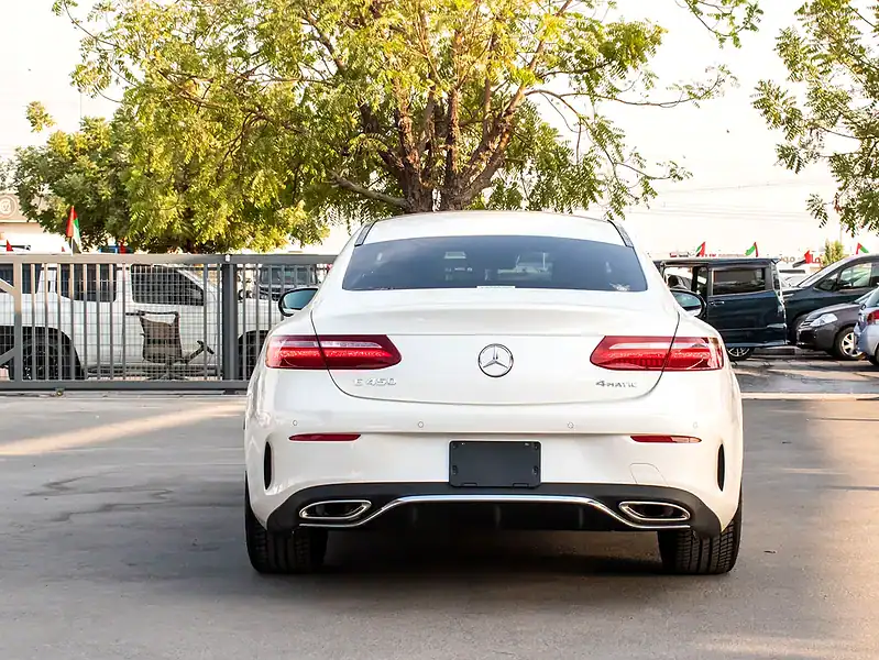 2019 Mercedes-Benz E-Class E450 4Matic Neat and Clean Condition White Red