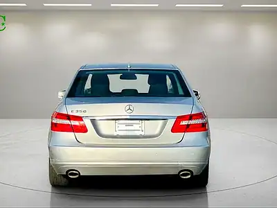 2010 Mercedes-Benz E-Class E 350 6 Cylinders Engine Silver Black Sedan