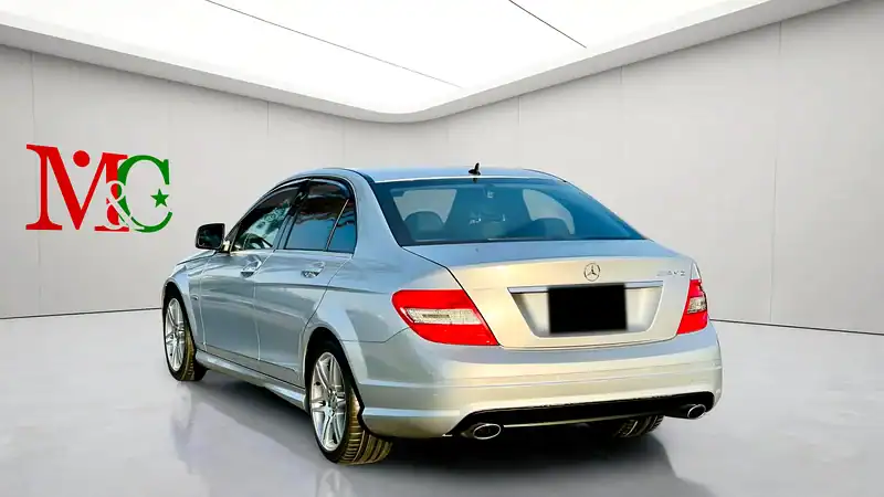 2008 Mercedes-Benz C-Class C250 6 Cylinders Engine Silver Black Sedan