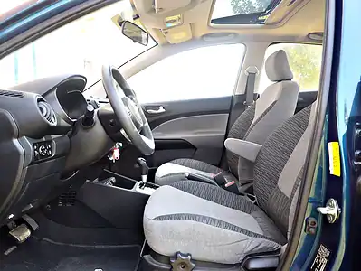 2022 Kia Pegas MPI Top 4 Cylinders Engine Blue Black Sedan GCC Specs