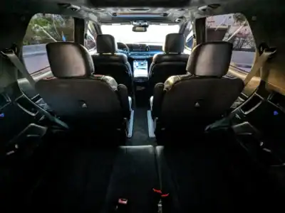 2022 Hyundai Palisade Calligraphy 6 Cylinders Engine Burgundy Black SUV