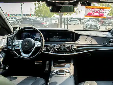 2018 Mercedes-Benz S-Class S 450 in Excellent Condition Silver Black