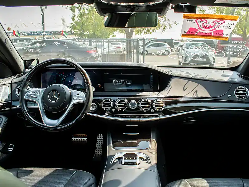 2018 Mercedes-Benz S-Class S 450 in Excellent Condition Silver Black