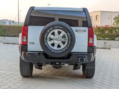 2006 Hummer H3 Adventure 5 Cylinder Engine White Black SUV