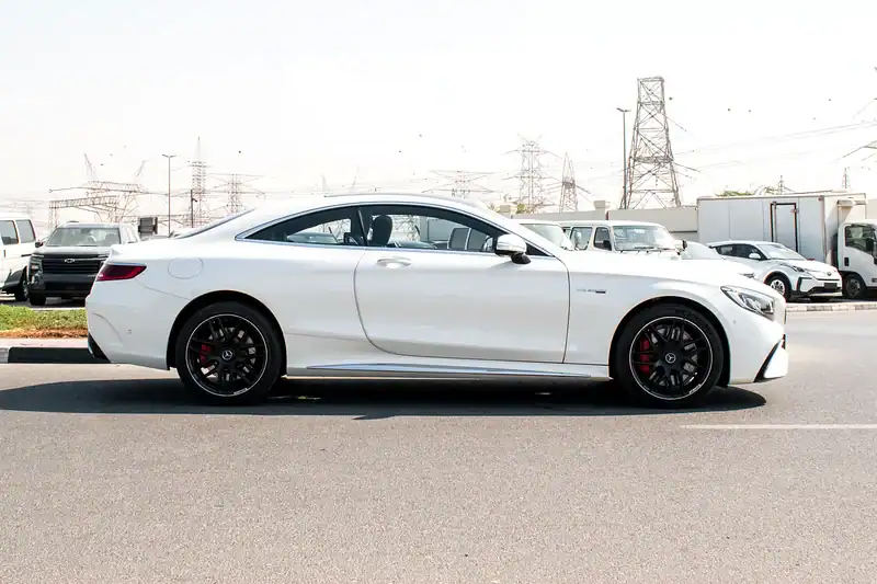 2018 Mercedes-Benz S-Class S 63 Coupe AMG Super Clean Car White Black